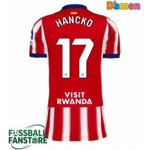 Atletico Madrid David Hancko #17 Replik Heimtrikot Damen 2026-27 Kurzarm
